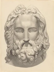 Tête Antique Barbu