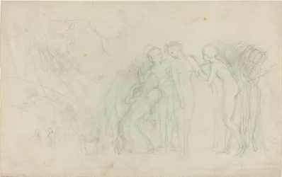 Groupe de figures féminines