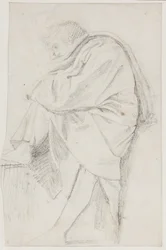 Homme plongé dans ses pensées, vers 1790
