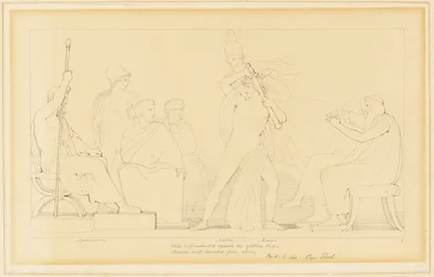 Minerve et Achille