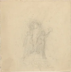 Études pour un monument avec le couronnement d