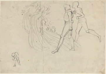 Étude pour Le Voyage du Pèlerin (?)