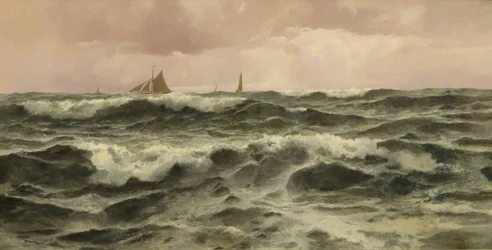 Au large de Folkestone, 1886