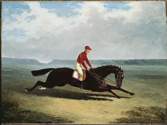 Le Baron avec Bumpy Up, à Newmarket