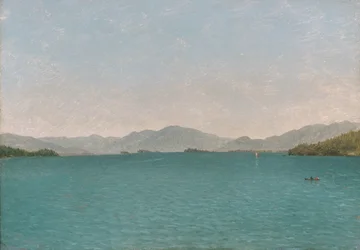 Lac George, étude libre