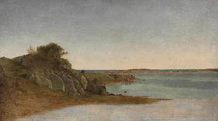 Vue près de Newport, années 1860