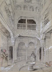 Entrée des bains de l