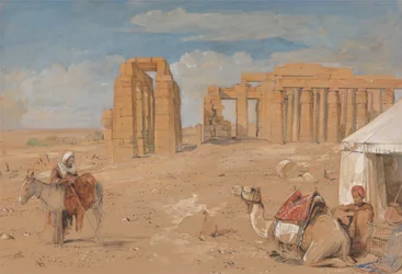 Le Ramesseum à Thèbes