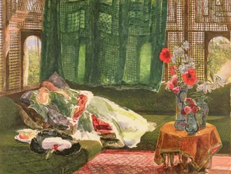 La Sieste, vers 1876