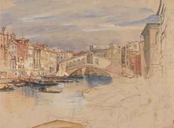Venise : Le Grand Canal et le Rialto