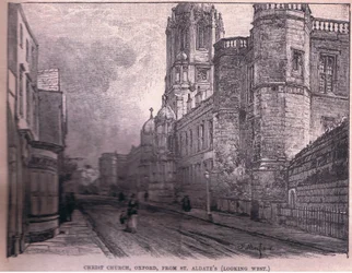 Christchurch, Oxford, depuis St Aldate