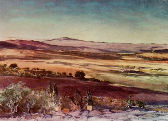 Mont Hermon depuis les pentes du Tabor, 1902