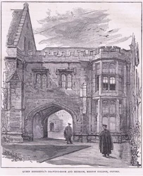 Salle de dessin et chambre de la reine Henrietta, Merton College, Oxford