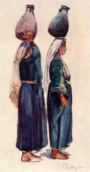 Études de paysannes syriennes, 1902