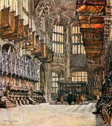 La chapelle Henri VII, vue vers l