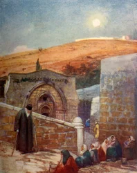 La chapelle du tombeau de la Vierge au pied du mont des Oliviers, 1902
