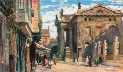 Le Clarendon Building, vue vers l