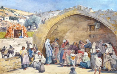 La Fontaine de la Vierge à Nazareth