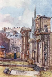 Le Monument des Martyrs dans le cimetière, Greyfriars