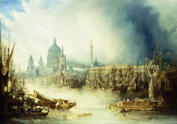 Vue de Londres avec St