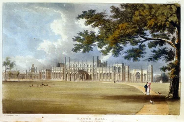 Eaton Hall, Façade d