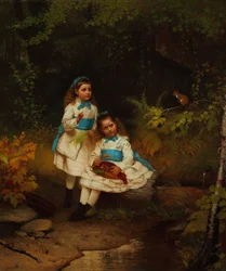 Près du ruisseau de la forêt