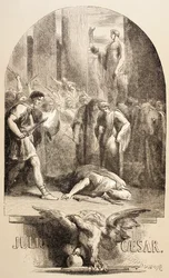 Illustration pour "Jules César" de William Shakespeare