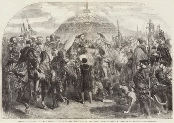 Rencontre de Henri VIII et François Ier près d