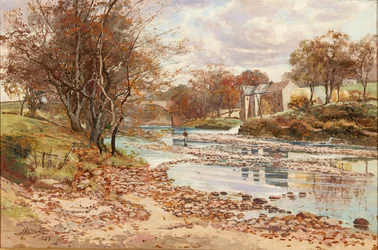 Vieux moulin sur la Tyne, Haddington