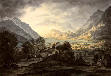 Place Fell et Hellvellyn, Ullswater, depuis Gowbarraow Park