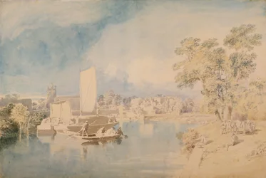 La Tamise à Isleworth, vers 1805-10