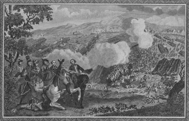 La Bataille de Minden, ou Thornhausen, en Westphalie...1759, 1785
