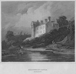 Château de Branxholm, Roxburghshire, 1814