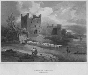 Château de Bywell, Northumberland, 1814