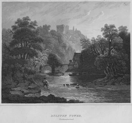 Tour de Dilston, Northumberland, 1814