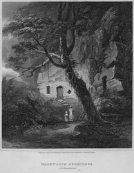 Ermitage de Warkworth, Northumberland, 1814