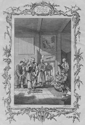 Acte de piétinement des images de notre Sauveur et de la Vierge Marie, 1765