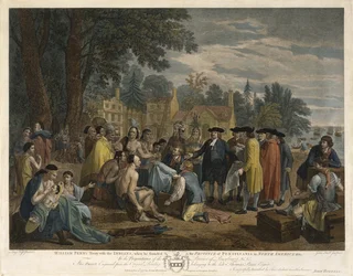 Traité de William Penn avec les Indiens, 1775