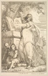 Comédie des Quinze Eaux-fortes dédiées à Sir Joshua Reynolds, 8 décembre 1778