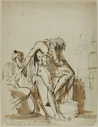 Nu masculin et autres figures