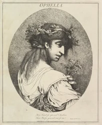 Ophelia Douze personnages de Shakespeare, 20 mai 1775