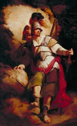 Sir Arthegal, le chevalier de la justice, avec Talus, l