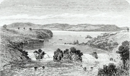 Les chutes de Ripon - le Nil sortant du Victoria N