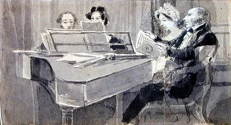 Une soirée musicale