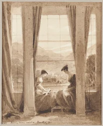 Fenêtres du salon, Brathay Hall