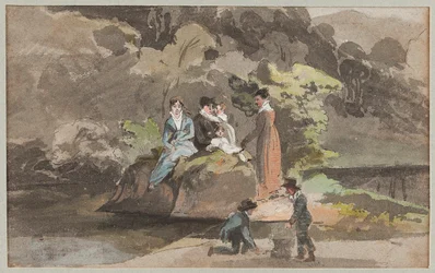 Groupe près de l