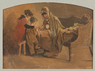 Mère avec bébé