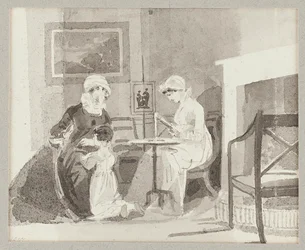 Mme H, Jessie et la jeune Sophia