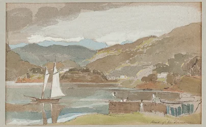 Navigation sur Windermere, 1810
