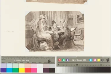 Filage, lecture et écriture, 17 février 1807